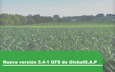 Nueva versión 5.4-1 GFS de GlobalG.A.P